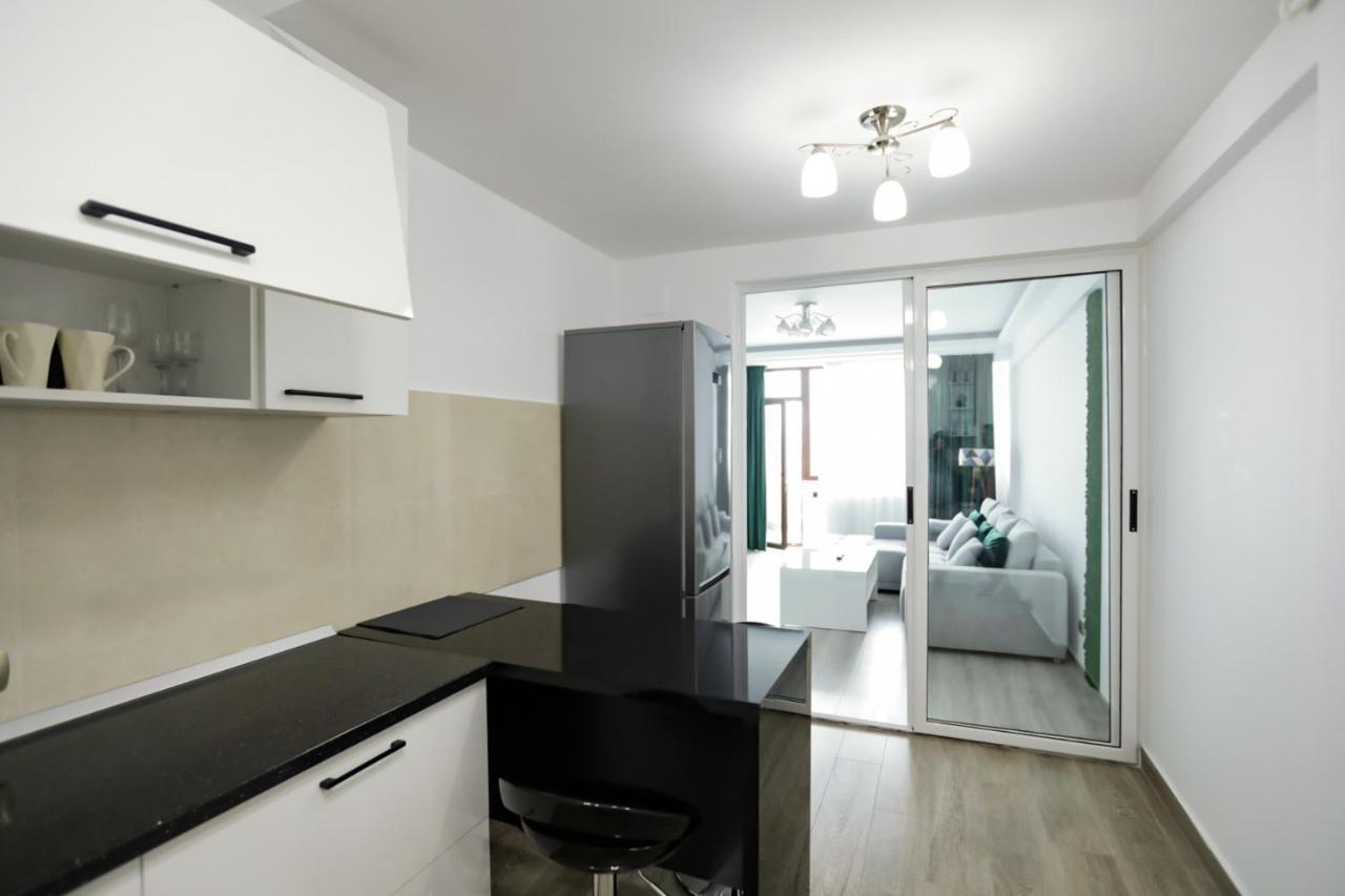 Isaran Apartament With Panoramic City View ブラショフ エクステリア 写真